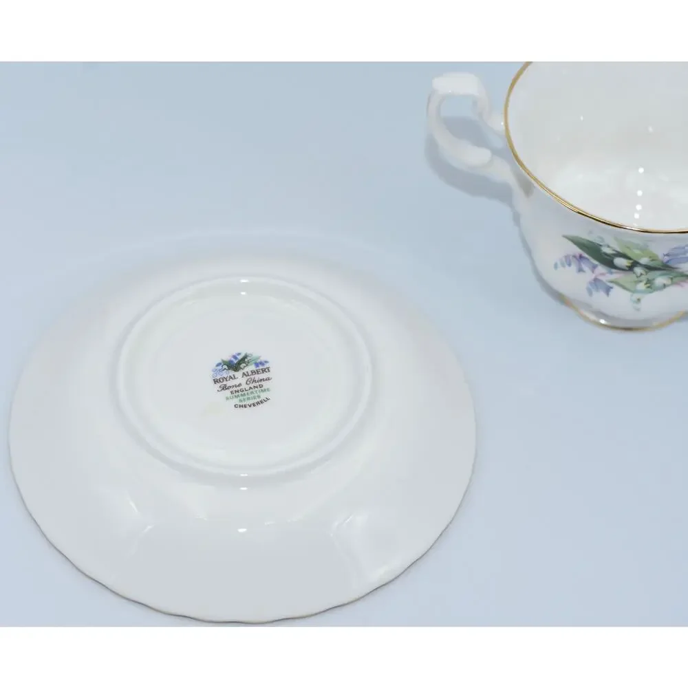 Royal Albert Summertime Series CHEVERELL Tea Cup and Saucer Set